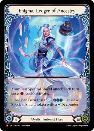 Image of Enigma, Ledger of Ancestry [MST025] (Part the Mistveil)