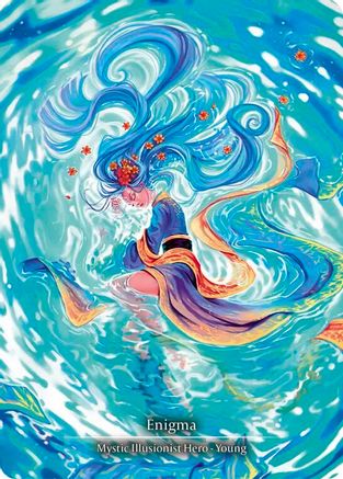 Image of Enigma (Marvel) [MST026] (Part the Mistveil)  Cold Foil