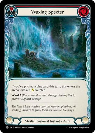 Image of Waxing Specter (Red) [MST043] (Part the Mistveil)