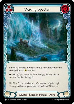 Image of Waxing Specter (Blue) [MST045] (Part the Mistveil)