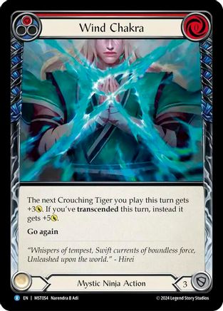 Image of Wind Chakra (Red) [MST054] (Part the Mistveil)