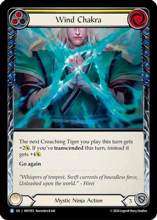 Image of Wind Chakra (Yellow) [MST055] (Part the Mistveil)