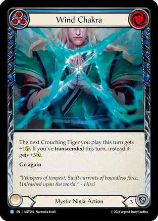 Image of Wind Chakra (Blue) [MST056] (Part the Mistveil)