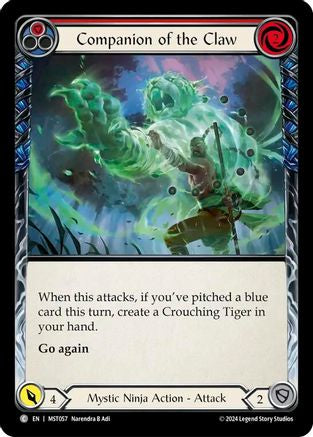 Image of Companion of the Claw (Red) [MST057] (Part the Mistveil)