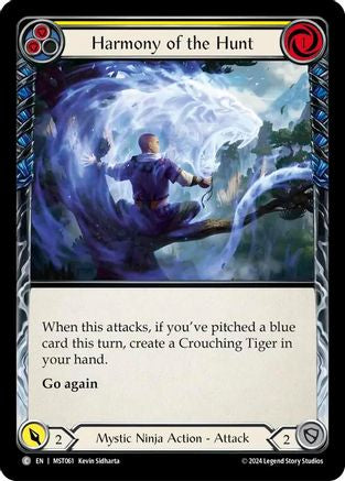 Image of Harmony of the Hunt (Yellow) [MST061] (Part the Mistveil)