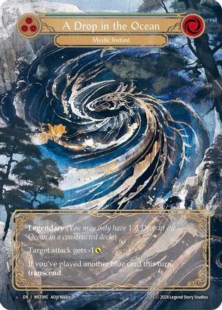 Image of A Drop in the Ocean // Inner Chi (Marvel) [MST095] (Part the Mistveil)  Cold Foil
