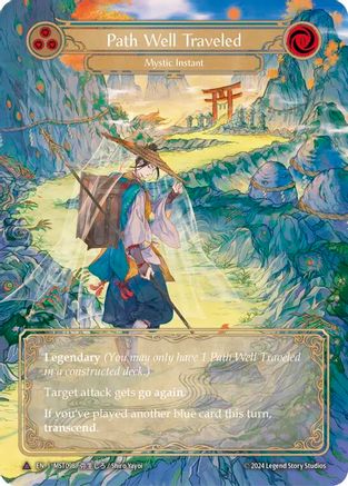Image of Path Well Traveled // Inner Chi (Marvel) [MST098] (Part the Mistveil)  Cold Foil