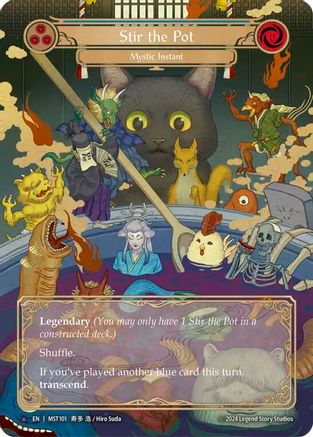 Image of Stir the Pot // Inner Chi (Marvel) [MST101] (Part the Mistveil)  Cold Foil