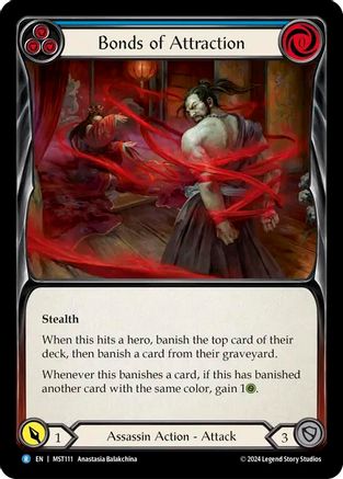 Image of Bonds of Attraction (Blue) [MST111] (Part the Mistveil)