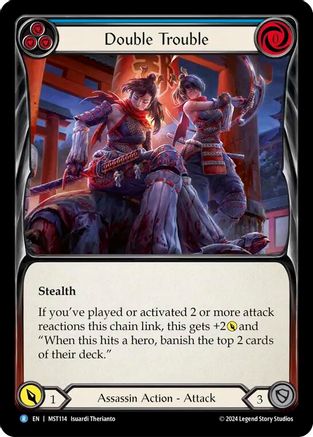 Image of Double Trouble (Blue) [MST114] (Part the Mistveil)