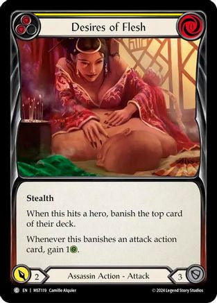 Image of Desires of Flesh (Yellow) [MST119] (Part the Mistveil)