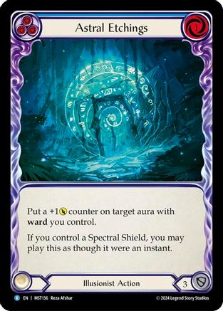Image of Astral Etchings (Blue) [MST136] (Part the Mistveil)