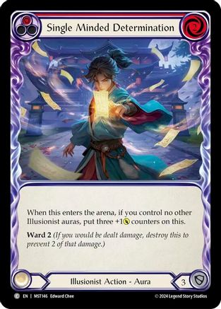 Image of Single Minded Determination (Red) [MST146] (Part the Mistveil)