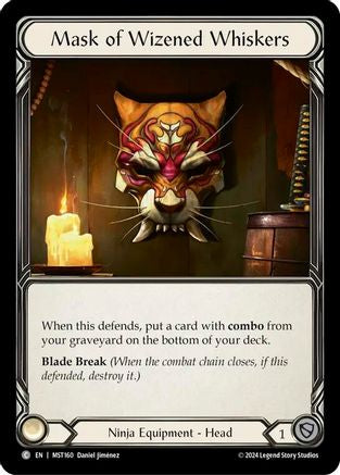Image of Mask of Wizened Whiskers [MST160] (Part the Mistveil)