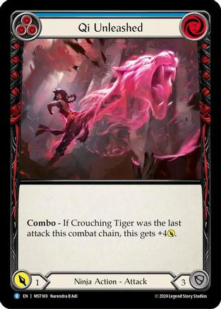 Image of Qi Unleashed (Blue) [MST169] (Part the Mistveil)