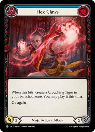 Image of Flex Claws (Blue) [MST181] (Part the Mistveil)