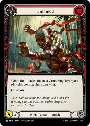 Image of Untamed (Red) [MST185] (Part the Mistveil)