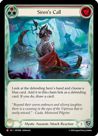 Image of Siren's Call [MST009] (Part the Mistveil)