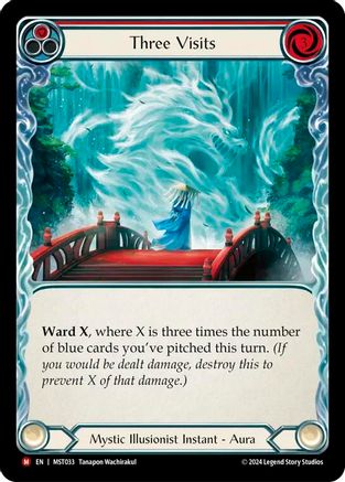 Image of Three Visits [MST033] (Part the Mistveil)  Rainbow Foil