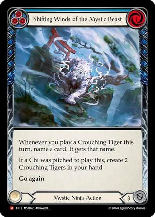 Image of Shifting Winds of the Mystic Beast [MST052] (Part the Mistveil)
