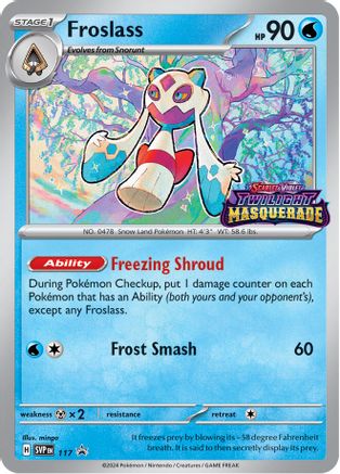 Image of Froslass (117) [Scarlet & Violet: Black Star Promos]