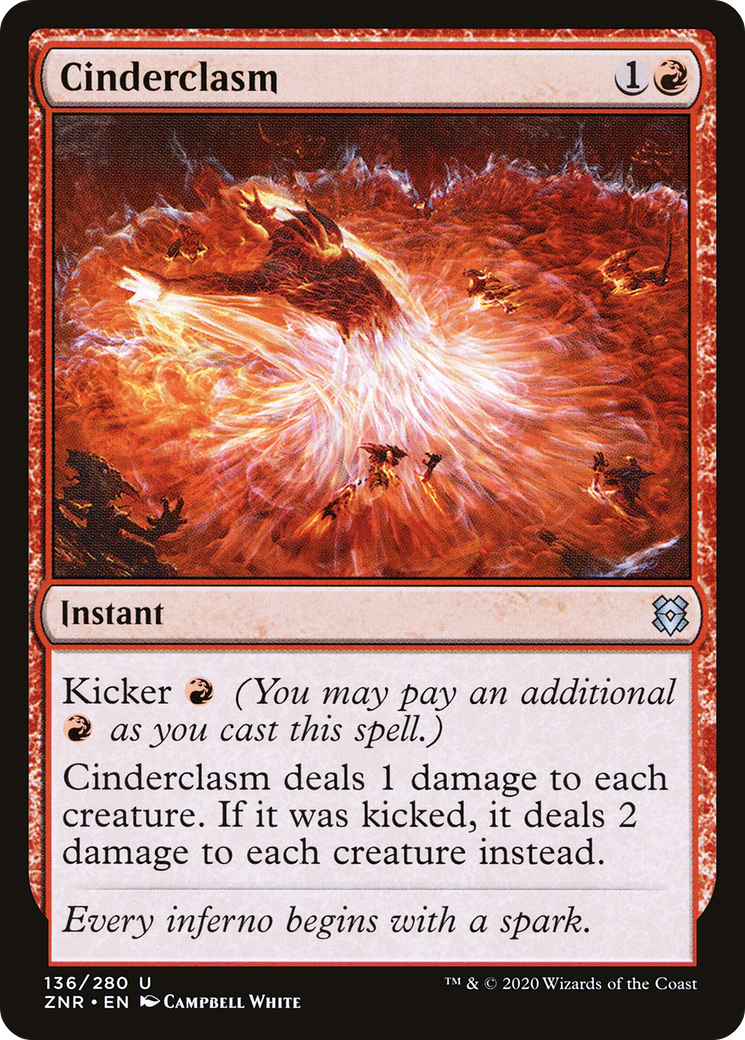 Image of Cinderclasm [Zendikar Rising]
