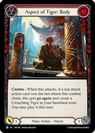 Image of Aspect of Tiger: Body [MST164] (Part the Mistveil)  Rainbow Foil