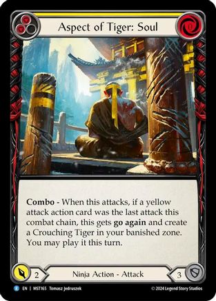 Image of Aspect of Tiger: Soul [MST165] (Part the Mistveil)  Rainbow Foil