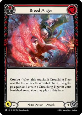 Image of Breed Anger (Red) [MST176] (Part the Mistveil)
