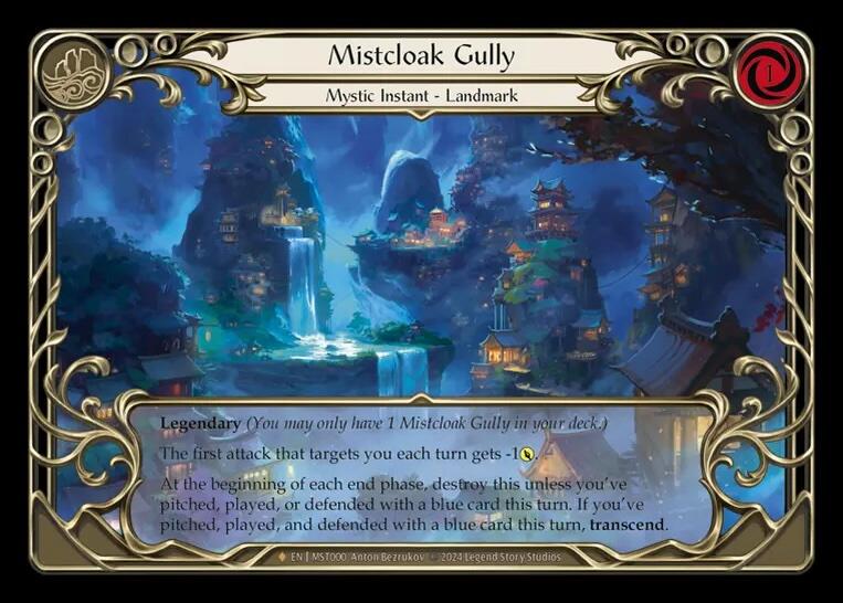 Image of Mistcloak Gully // Inner Chi [MST000] (Part the Mistveil)  Rainbow Foil