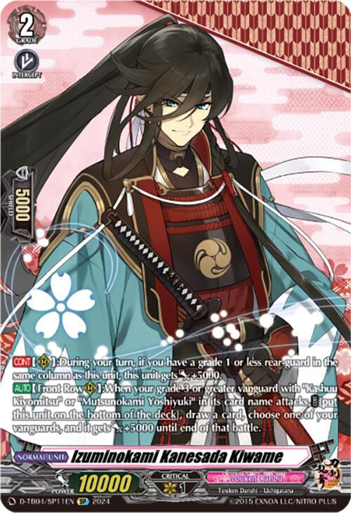Image of Izuminokami Kanesada Kiwame (D-TB04/SP11EN) [Touken Ranbu ONLINE 2023]