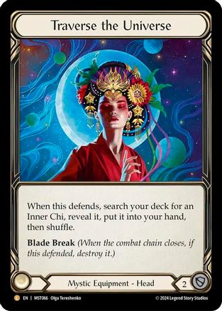 Image of Traverse the Universe (MST066) - Part the Mistveil Cold Foil
