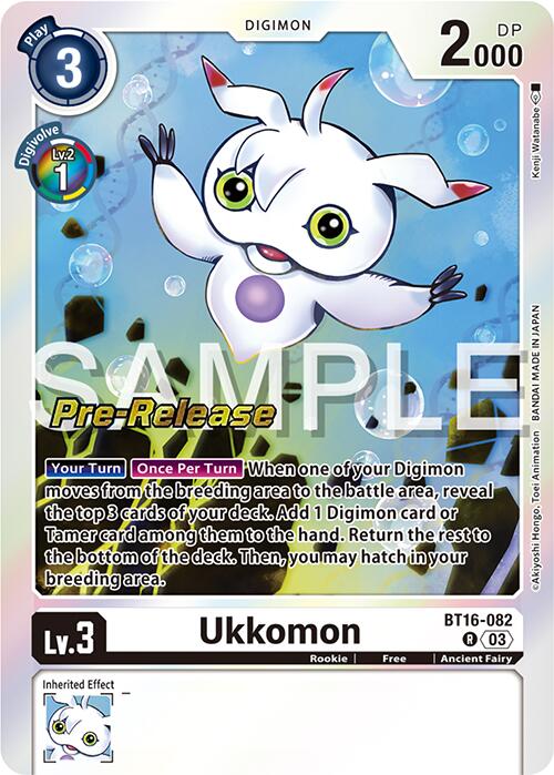 Image of Ukkomon [BT16-082] [Beginning Observer Pre-Release Promos]