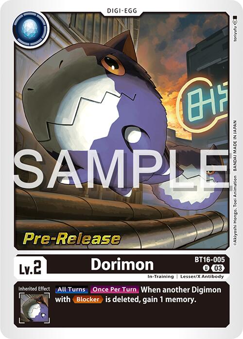 Image of Dorimon [BT16-005] [Beginning Observer Pre-Release Promos]