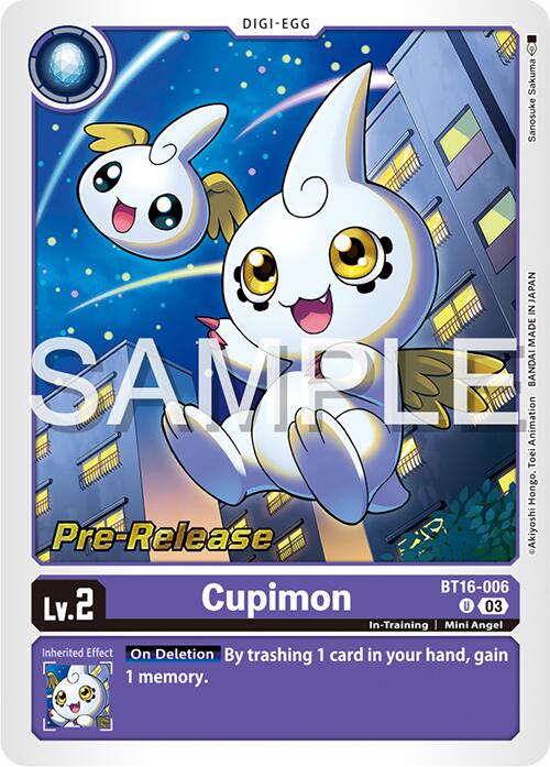 Image of Cupimon [BT16-006] [Beginning Observer Pre-Release Promos]