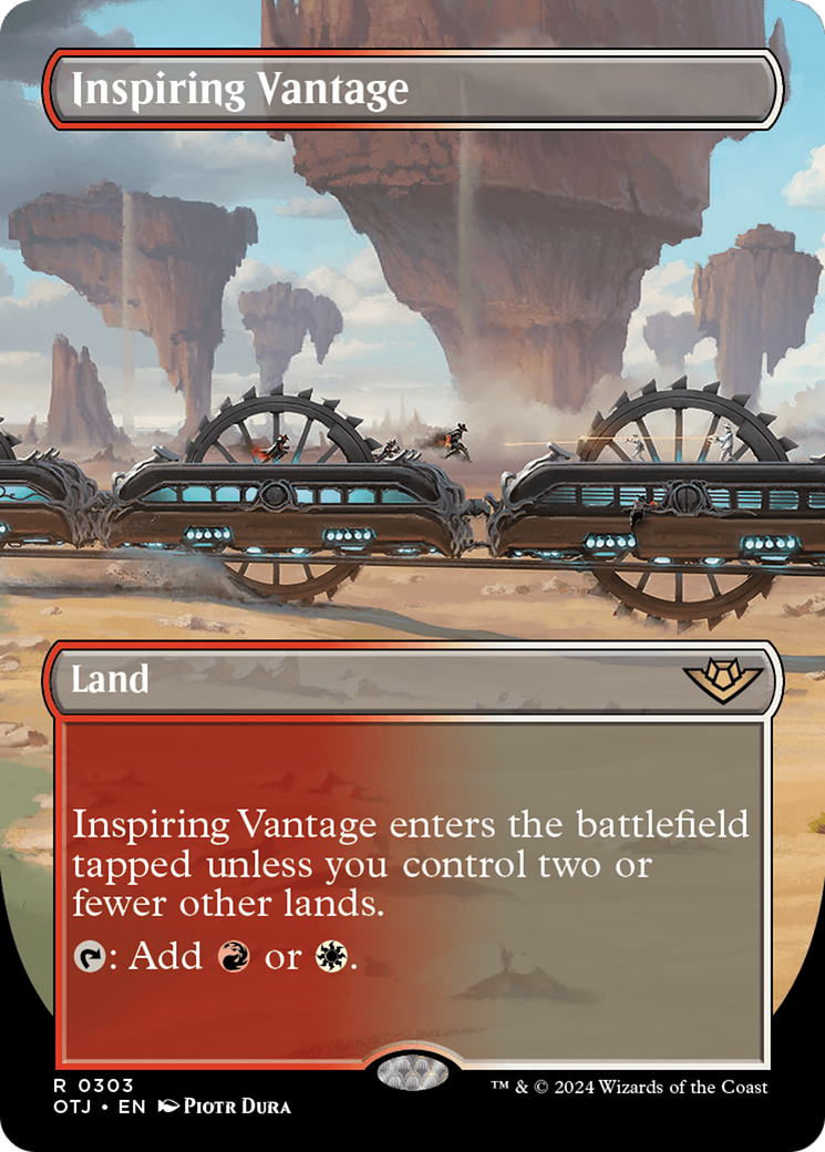 Image of Inspiring Vantage (Borderless) [Outlaws of Thunder Junction]