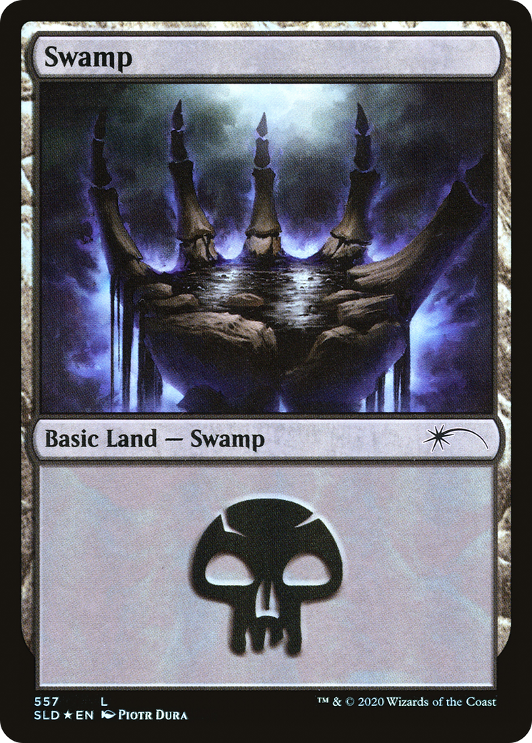 Image of Swamp (Discarding) (557) [Secret Lair Drop Promos]