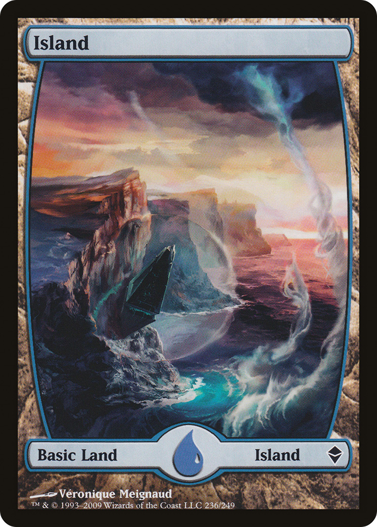 Image of Island (236) [Zendikar]