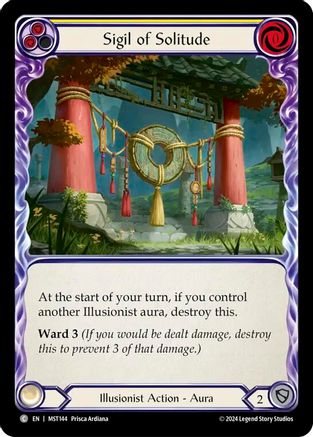 Image of Sigil of Solitude (Yellow) [MST144] (Part the Mistveil)