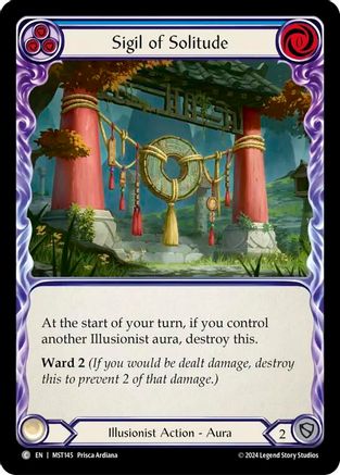 Image of Sigil of Solitude (Blue) [MST145] (Part the Mistveil)