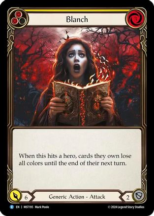 Image of Blanch (Yellow) [MST195] (Part the Mistveil)  Rainbow Foil