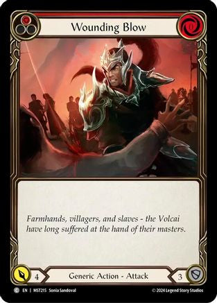 Image of Wounding Blow (Red) [MST215] (Part the Mistveil)