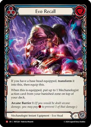 Image of Evo Recall [MST228] (Part the Mistveil)  Cold Foil