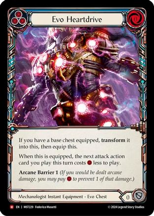 Image of Evo Heartdrive [MST229] (Part the Mistveil)  Cold Foil