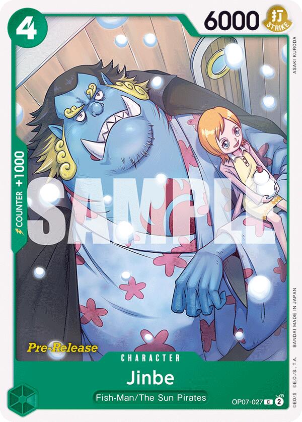 Image of Jinbe [500 Years in the Future Pre-Release Cards]
