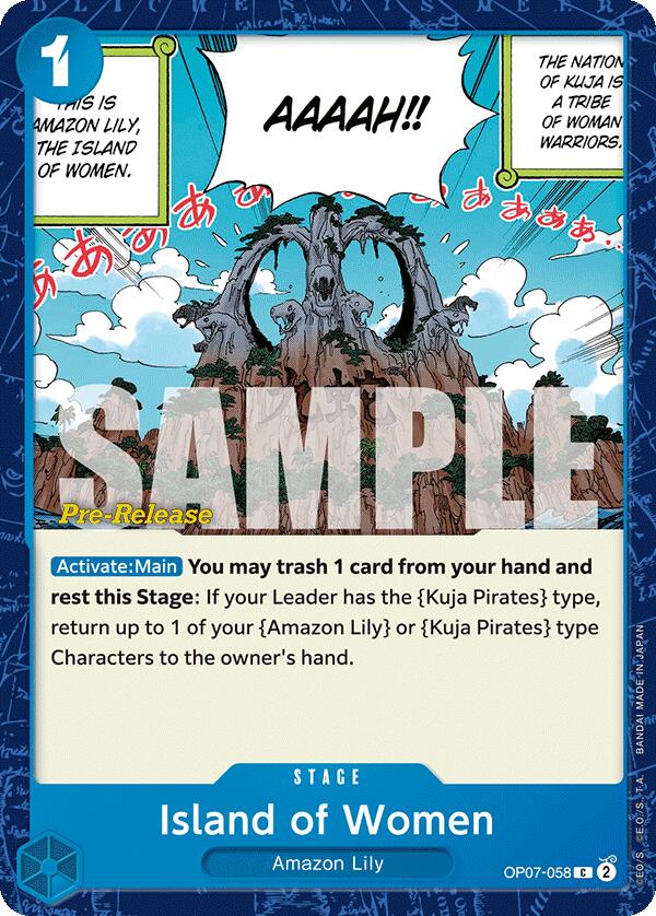 Image of Island of Women [500 Years in the Future Pre-Release Cards]