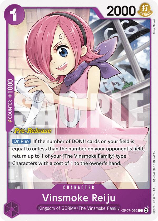Image of Vinsmoke Reiju [500 Years in the Future Pre-Release Cards]