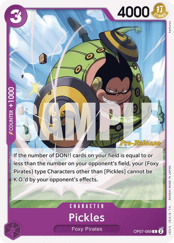 Image of Pickles [500 Years in the Future Pre-Release Cards]