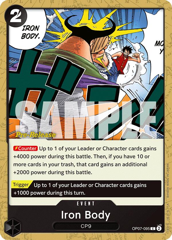 Image of Iron Body [500 Years in the Future Pre-Release Cards]
