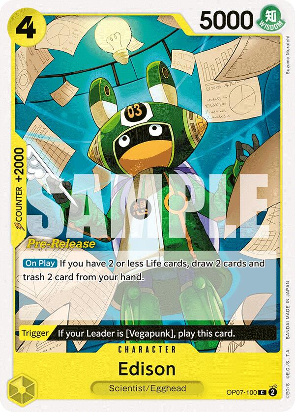 Image of Edison [500 Years in the Future Pre-Release Cards]